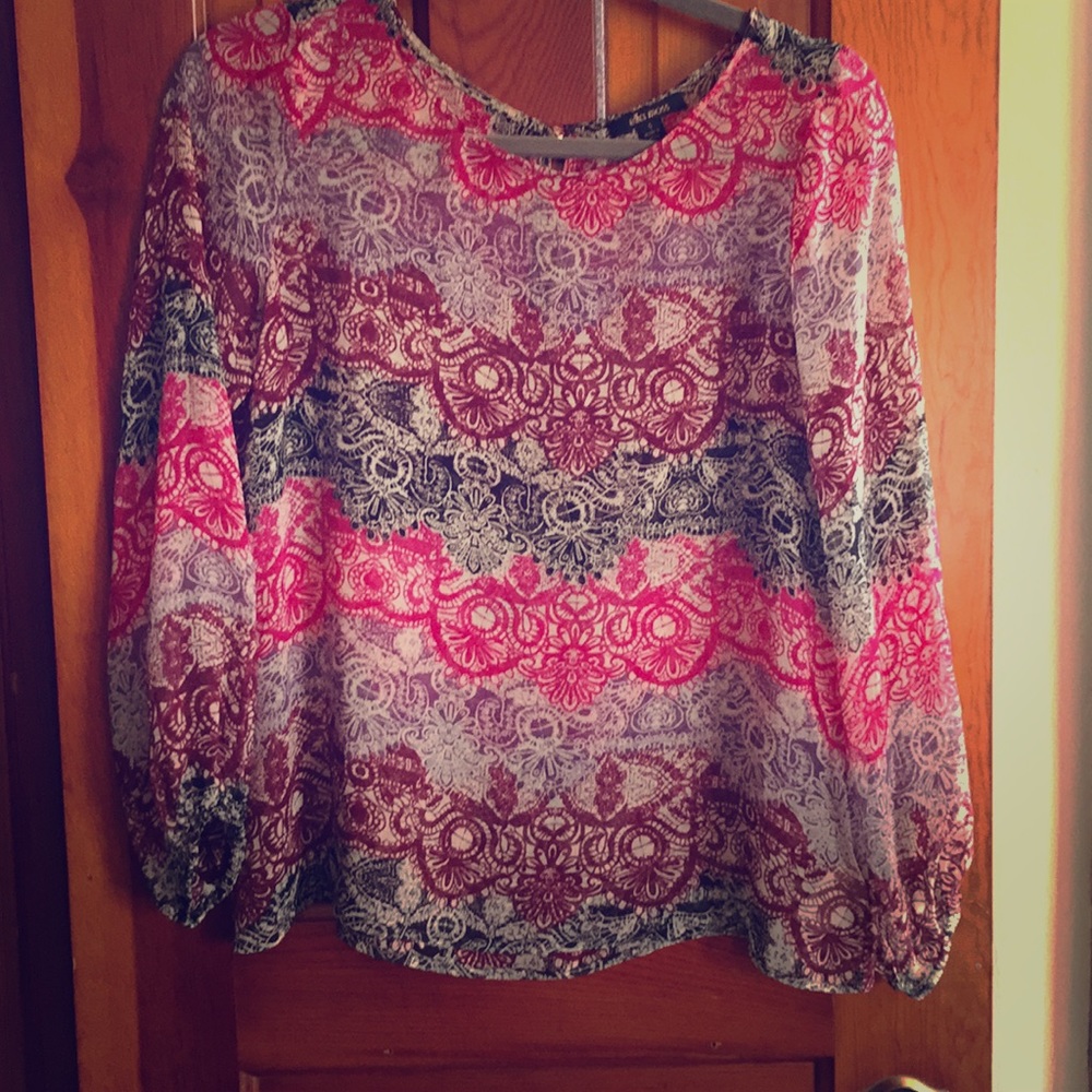 Sheer Ella Moss top